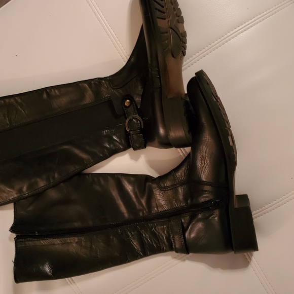 Tall Leather Boots - Picture 3 of 3